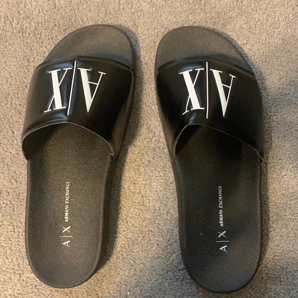 Armani Exchange Slides Brand New